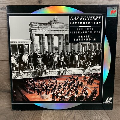 Das Konzert - November 1989 / Daniel Barenboim Barenboim, Berlin Laserdisc
