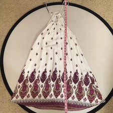 Altar'd State Women's Junior Boho Shift Dress Sleeveless Paisley Size Medium