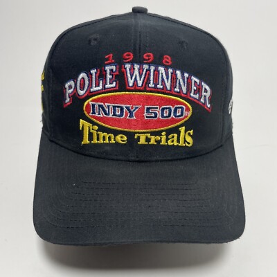 Vintage 1998 INDIANAPOLIS  500 HAT SnapBack BILLY BOAT Pole Winner Time Trials