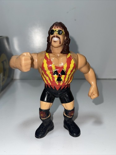 1991 WWE WWF Hasbro Adam Bomb Green Card Vintage W...