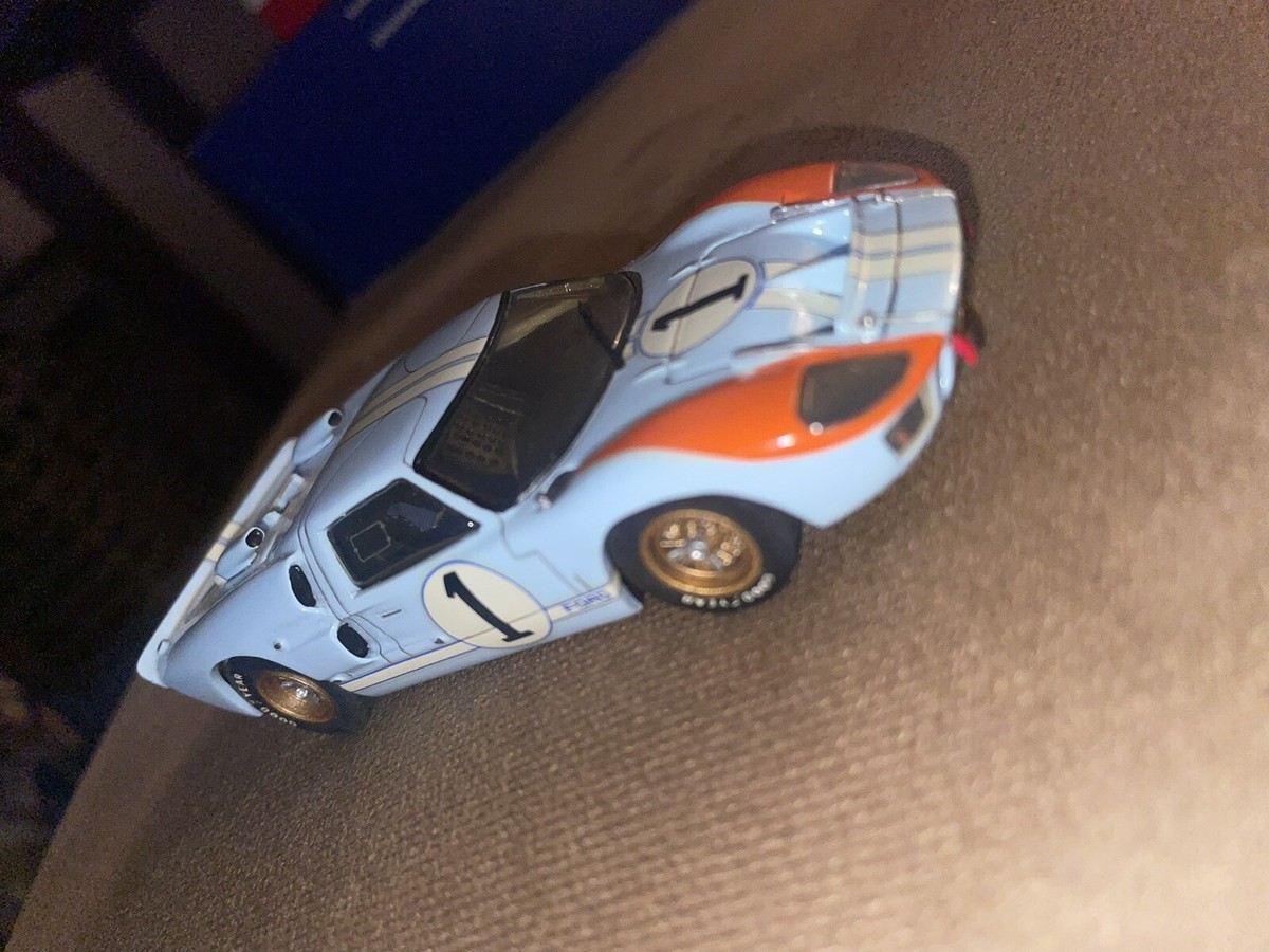 1966 Ford GT40 Mk II #1 Ken Miles Le Mans in 1:43 Scale by CMR by