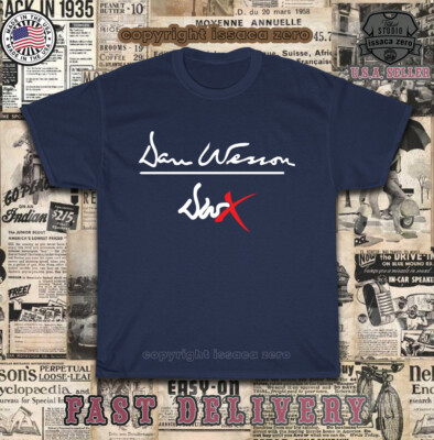 New Hot Tees Dan Wesson DWX Logo Men's T-Shirt American T-Shirt