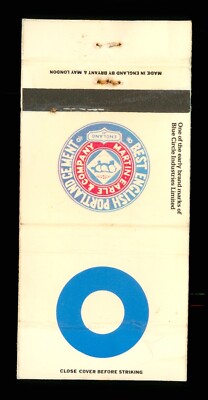 1 x Streichholzheft Bryant & May Best English Portland Cement   WK565