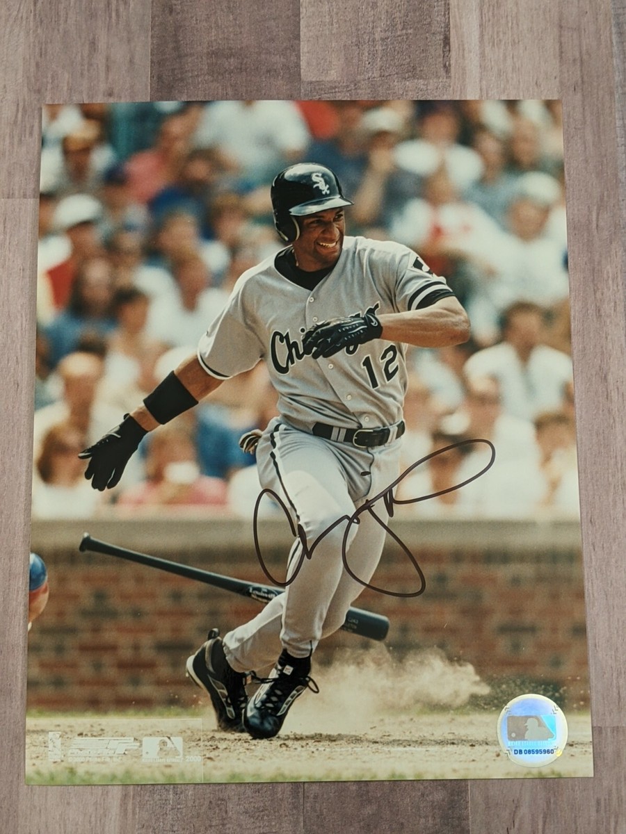 Chris Singleton Signed 8x10 Photo File COA Detroit White Sox