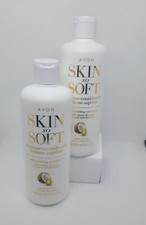 Lot 2 Avon Skin So Soft Supreme Nourisment Enriching Coconut Oil Body Lotions