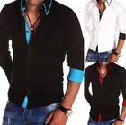 New Stylish Mens Slim Fit Casual Shirt Button Down 100% Cotton M L XL XXL PS10