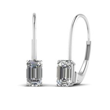 Elegant 925 Silver Stud Earring Women Cubic Zircon Jewelry Gift