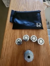 HONDA OEM WHEEL LOCK SET PART # 08W42-SCV-102 FITS ACCORD, CIVIC, CR-V AND MORE!