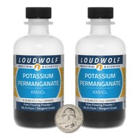 Potassium Permanganate / Flowing Powder / 10 Ounces / 98+% Pure / Ships Fast Potassium Permanganate / Flowing Powder / 10 Ounces / 98+% Pure / Ships Fast