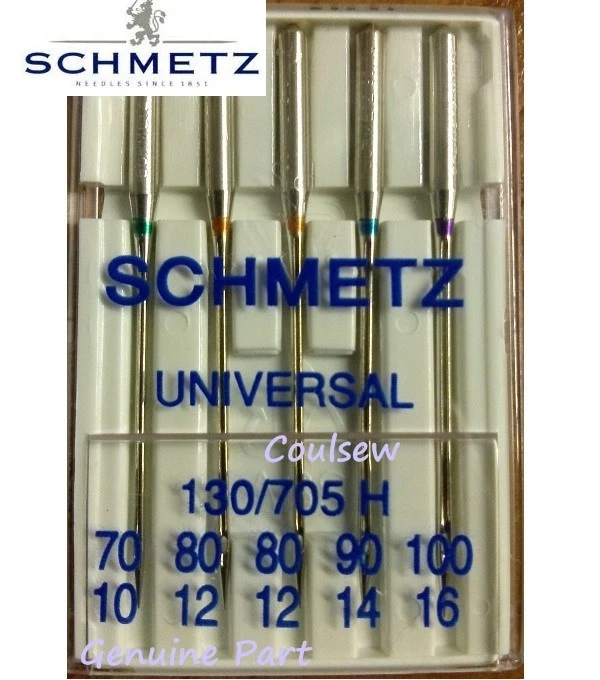 SCHMETZ SEWING MACHINE NEEDLES Mixed Fits Brother LS14s HC14 LK14s JK7000 JK4000 FS40