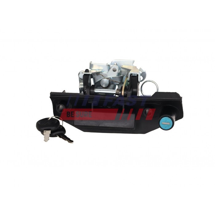Gâche de serrure de coffre pour VW T4 Transporter IV en acier renforcé