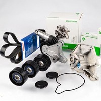 Bosch 6PK2490 Keilrippenriemen-Satz + Spanner Wapu FüR A4 A6 A8 Q7 2.7 3.0 TDI