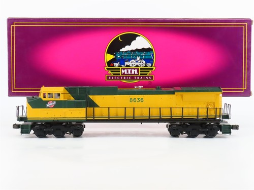 Locomotora diésel calibre O 3 rieles MTH 20-2159-1 CNW tablero ferroviario 9 #8636 | Zustand: Used