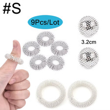 9Pcs/Lot Hand Foot Magnetic Therapy Spiky Massageball Pressure Relief Trigger Po