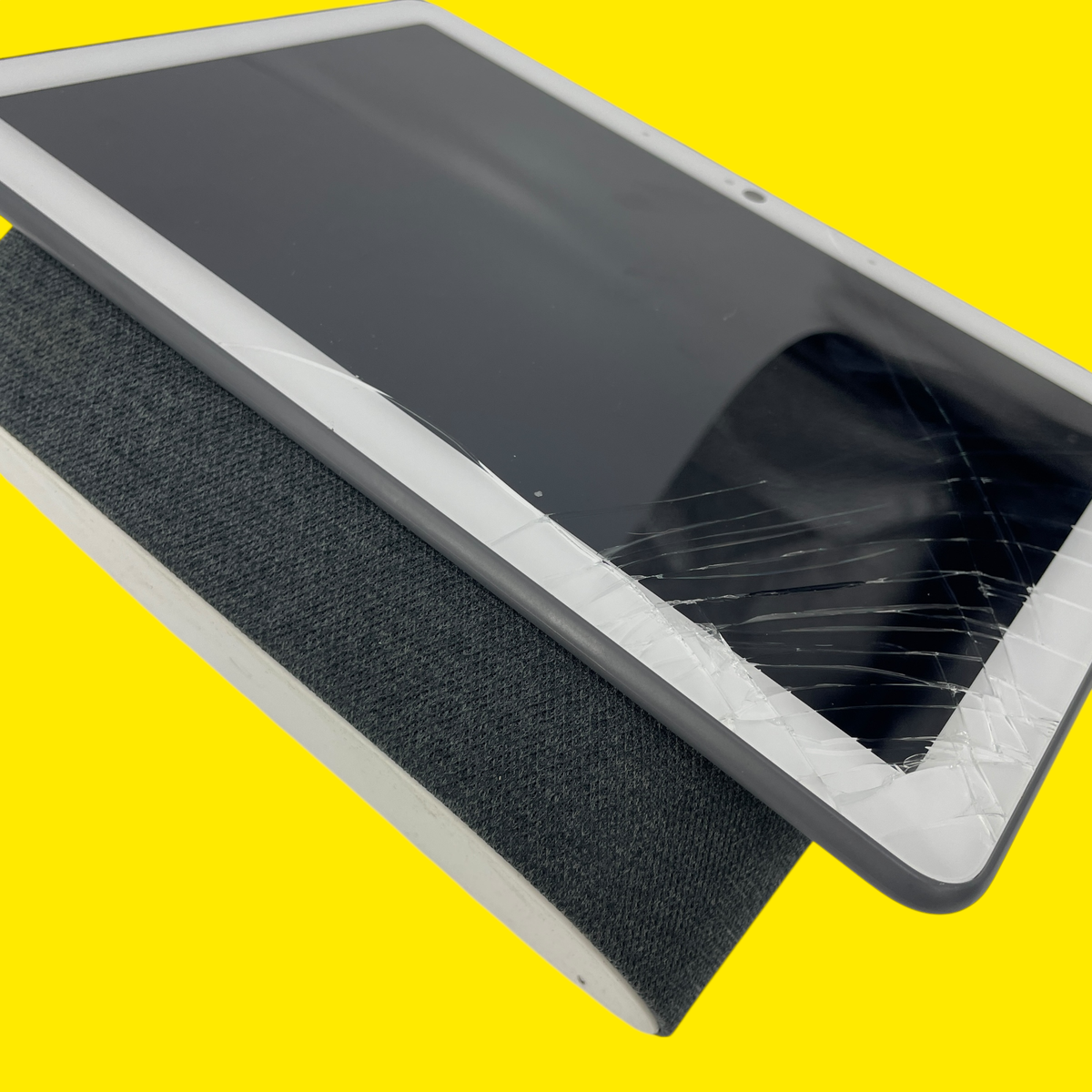 Google Nest Hub Max H2A – Écran Cassé, Image Détériorée – Pour Pièces