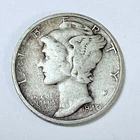 1940-S 10C Mercury Dime - 90% Silver - Circulated Coin  #5513