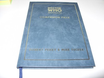 BEGLEITSTÜCK (Perry & Tucker) - DR WHO TELOS NOVELLA Deluxe SIGNIERT 1. Auflage