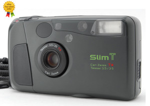 【最終値下げ】京セラ SLIM T Carl Zeiss T* Tessar KYOCERA Slim T フィルムカメラ | kaerucameraOnlineshop ｜かえる