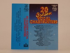 VARIOUS ARTIST 20 GOLDEN VOCAL CHARTBUSTERS 9 20 Track Audio Cassette EMI