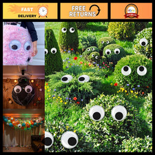 20 Pcs Halloween Wiggle Giant Googly Eyes - 5 Sizes for Fun Decor  Crafts