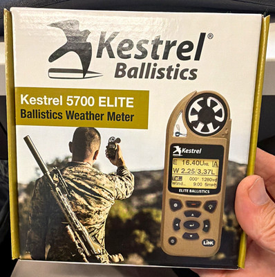 Kestrel Ballistics Kestrel 5700 ELITE Ballistics Weather Meter w/ LiNK Bluetooth