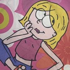 Lizzie McGuire Pillowcases Set of 2 Pink Flowers Y2K Disney Throwback