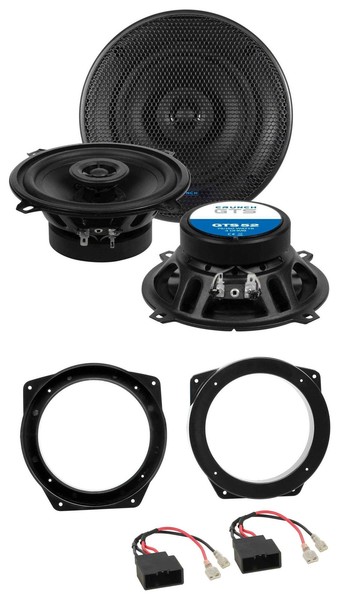 Crunch 150Watt 13Cm 2-Wege Lautsprecher FüR BMW 3Er Compact 01-04 FronttüR Auto-image