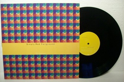 12'' SIMPLY RED---FAIRGROUND (ORIGINAL + REMIXES) (EX)