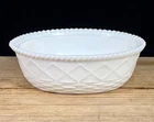 Vintage Westmoreland Milk Glass Hen on Nest 5.5” Bottom Only