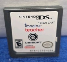 Imagine Teacher Nintendo DS Video Game Cartridge Only Ubisoft E Rated ESRB