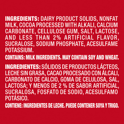 Hot Cocoa Mix, Fat Free with Calcium, 7.33 Oz