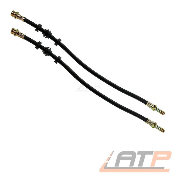 2X Bremsschlauch BremsschlÄUche Bremsleitung Vorne FÜR VW Sharan 7M BJ 95-01-image