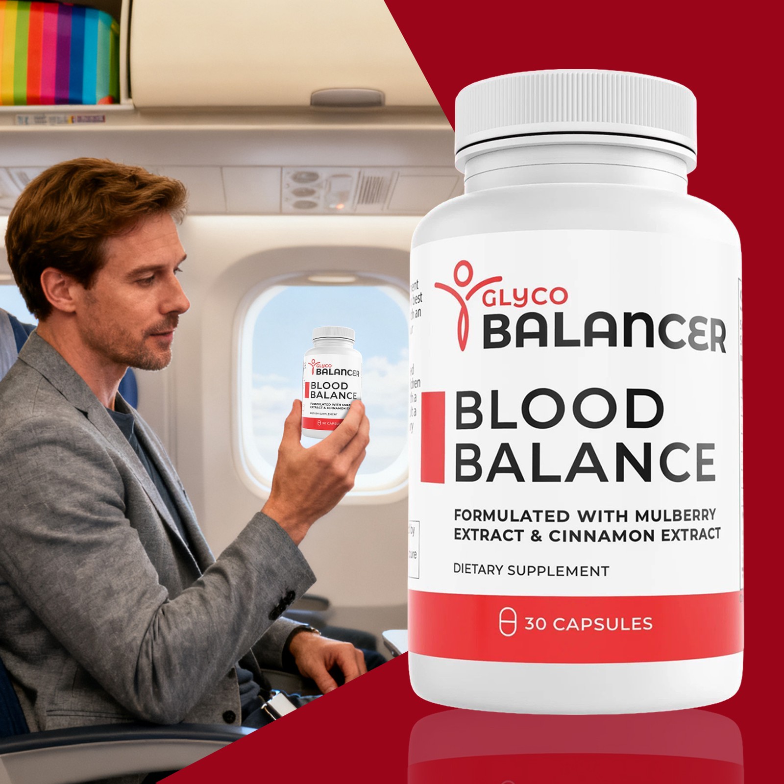 Glyco Balancer Blood Balance Health Support Dietary Supplement 30 Capsules thumbnail 5