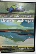 Instant Abstract Artist: Landscapes Paining DVD with Bob Rankin Lessons
