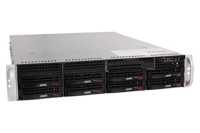 Supermicro Super Server CSE-825 // 1x E5-2603 v4, 8x LFF, X10DRC-LN4+, 2x PSU