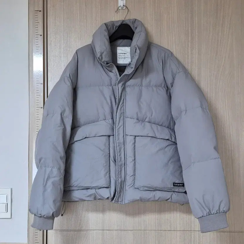 Codegraphy Down Puffer Gray Outer Jacket S 55-66 … - image 2