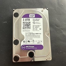 WD Purple 2TB WD20PURX-64P6ZY0 3.5" SATA 5400RPM Surveillance HDD Tested