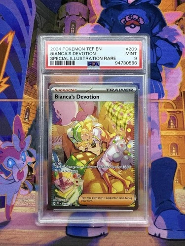 PSA 9 Bianca's Devotion 209/162 SV05: Temporal Forces Special Illustration Rare