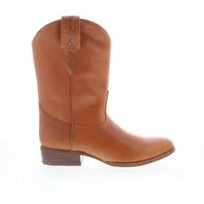 Dingo Poncho Western Round Toe Boots DI-214 Mens Brown Western Boots