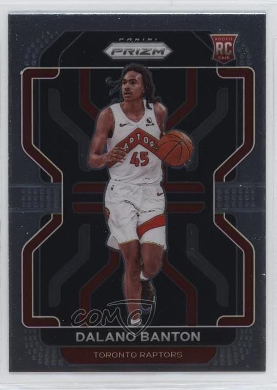 2021-22 Panini Prizm Dalano Banton #328 Rookie RC z6b