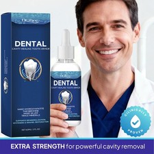 Hot Tooth Care Solution Dental Cavity Healing Tooth Armor w/ Nano Hydroxyapatite