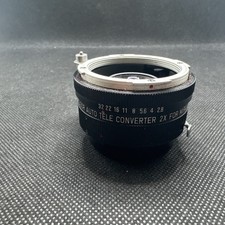 Vintage Soligor Auto Tele Converter 2X For Miranda Lens Made in Japan