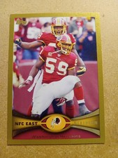 2012 Topps Gold /2012 Washington REDSKINS Team Card #391