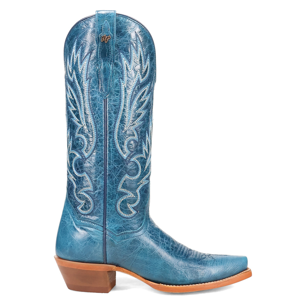 Dan Post Boots Katy Embroidered Snip Toe Pull On Cowboy  Womens Size 7 M Casual