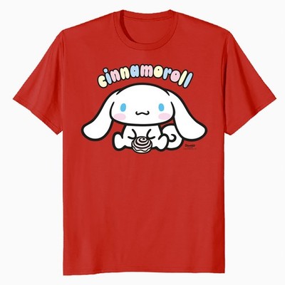 Hello Kitty Cinnamoroll Kuchen Pose Liebe Freunde klassisch offizielles Herren T-Shirt