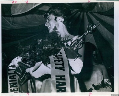 1965 Safety Harbor Patty Roberts Junior Miss Pageant Historic Vintage Photo 8x10