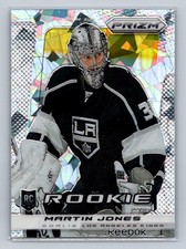 2013 Panini Prizm #354 Martin Jones RC Cracked Ice Expo Los Angeles Kings