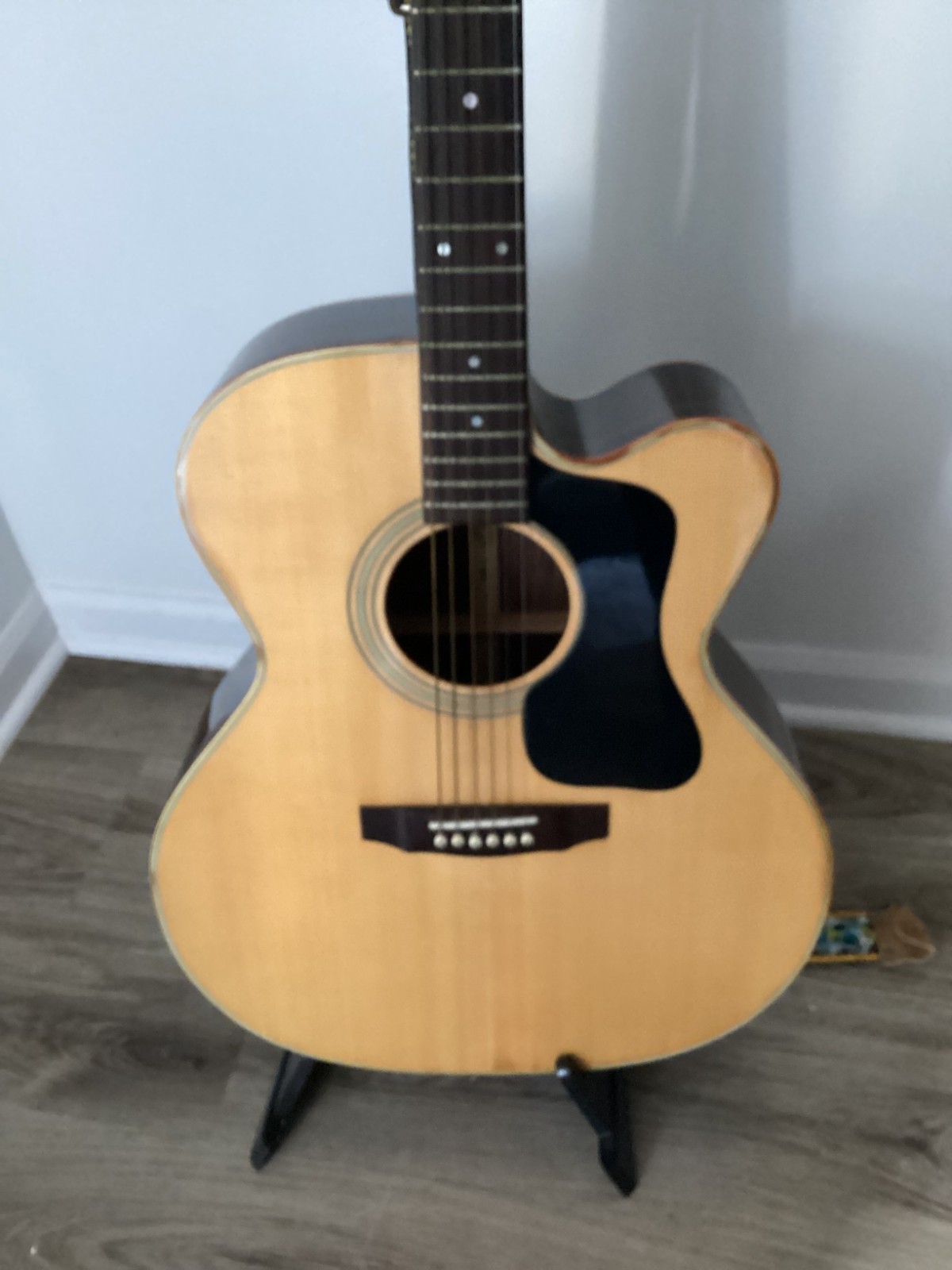 1978 Vintage Takamine F-366S Natural  ~ Solid Spruce Top Guitar, Excellent w case