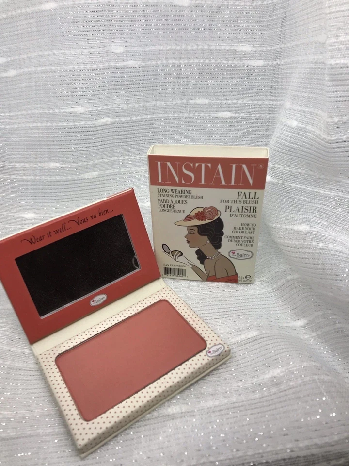 The Balm Instain Long Wearing Staining Powder Blush in shade *SWISS DOT* NEW - Image 4 of 4