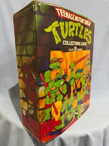 1990 RARE VINTAGE Action Figure Collectors Case - AUSTRALIAN EXCLUSIVE TMNT wear